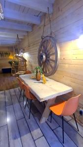 Posezení v ubytování Grand gîte atypique