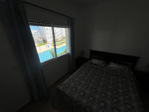 Postel nebo postele na pokoji v ubytování Al cudia smir