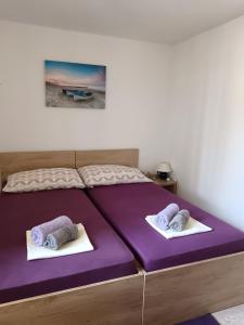 Postel nebo postele na pokoji v ubytování Studio apartment Dragana