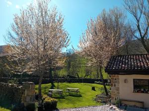 Ogród w obiekcie Hotel Rural Las Encinas
