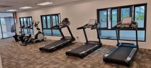 Fitness centrum a/nebo fitness zařízení v ubytování PJ UM PacificStar Suite 2-3pax by DingDing