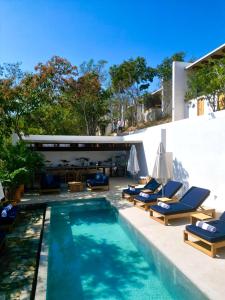 Bazén v ubytování El Guayacan nebo v jeho okolí