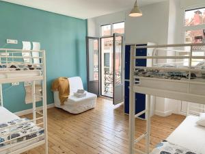 Posteľ alebo postele v izbe v ubytovaní Leon Hostel