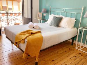 Posteľ alebo postele v izbe v ubytovaní Leon Hostel