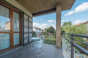 Balkón nebo terasa v ubytování Einstein - Modern Apartment with Balcony + 7 fotografií