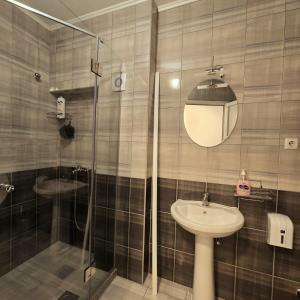 Koupelna v ubytování Villa Marija