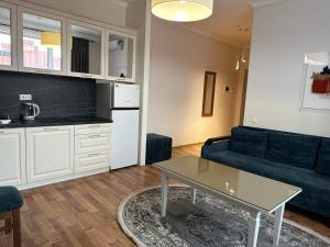Kuchyň nebo kuchyňský kout v ubytování Hotel Villa Sofia