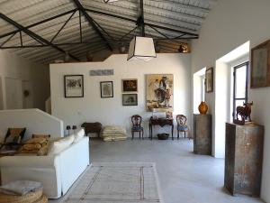 Χώρος καθιστικού στο Casa do Tanque