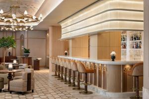 Lounge nebo bar v ubytování Montcalm Mayfair, Autograph Collection