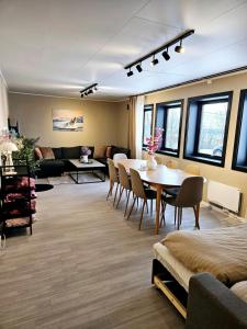 Posezení v ubytování Gultoppen Tromsø