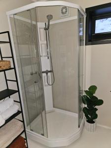 Koupelna v ubytování Gultoppen Tromsø