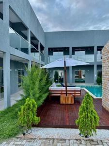 Swimmingpoolen hos eller tæt på Vila Eco BG + 7 billeder