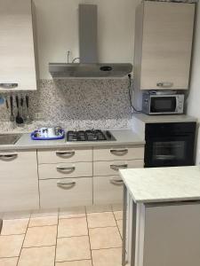 Dapur atau dapur kecil di Nightstars B&B