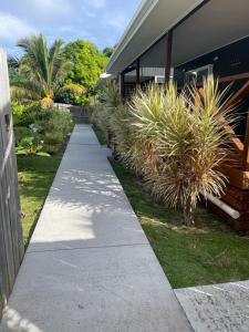 Zahrada ubytování Palm Tree Villas