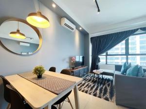 Posezení v ubytování Arte Plus Ampang By Couple Stay