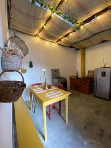 Eldhús eða eldhúskrókur á El Hostal del Abuelo