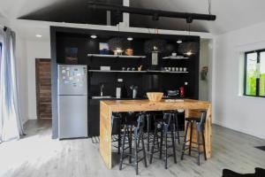 Kuchyň nebo kuchyňský kout v ubytování The Barnhaus