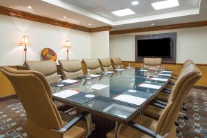 a conference room with a large table and chairs at Crowne Plaza Orlando-Downtown by IHG in Orlando