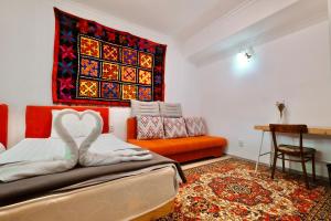 Posezení v ubytování Duet Hostel & Hotel
