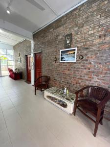 Χώρος καθιστικού στο DGN POINT HOMESTAY