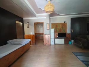 Istumisnurk majutusasutuses Koyal Lodge