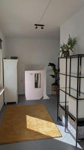 Η κουζίνα ή μικρή κουζίνα στο Haus 2 Zimmer, Küche, Bad in Karben near Frankfurt