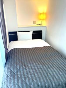 Postel nebo postele na pokoji v ubytování Business Inn Sennichimae Hotel