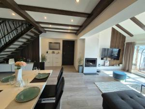 TV a/nebo společenská místnost v ubytování Guest House Galeb2