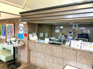 Vstupní hala nebo recepce v ubytování Business Inn Sennichimae Hotel