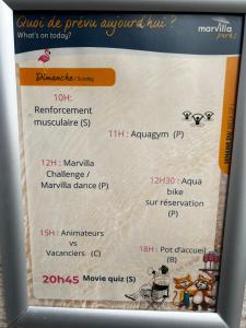 Mobil-home Camping -La Marine - 4 Étoiles - Grau du Roi - B038的证书、奖牌、标识或其他文件
