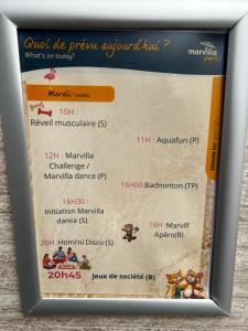 Mobil-home Camping -La Marine - 4 Étoiles - Grau du Roi - B038的证书、奖牌、标识或其他文件