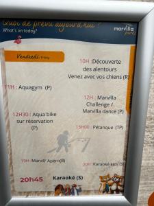Mobil-home Camping -La Marine - 4 Étoiles - Grau du Roi - B038的证书、奖牌、标识或其他文件