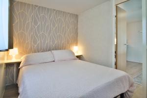 Postel nebo postele na pokoji v ubytování Camping Vicenza
