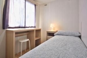 Postel nebo postele na pokoji v ubytování Camping Vicenza