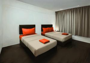 Ένα ή περισσότερα κρεβάτια σε δωμάτιο στο Intime Stay by Intime Hotel +25 φωτογραφίες