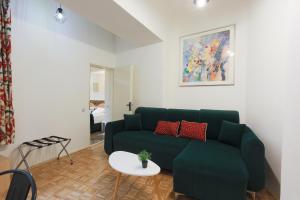 Χώρος καθιστικού στο Luxury 1 bedroom apartment in Central Prague