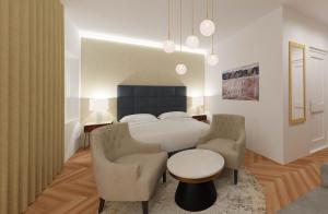 Posezení v ubytování Boutique Hotel Pradell