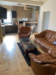 Kuchyň nebo kuchyňský kout v ubytování Apartman LIMA