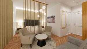 Posezení v ubytování Boutique Hotel Pradell