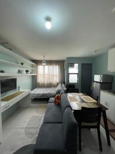 Η κουζίνα ή μικρή κουζίνα στο Chushers place