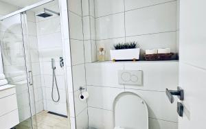 Koupelna v ubytování Apartment Holata 201