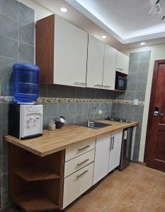 Кухня или мини-кухня в Jardines del Mar Todas las Amenidades Reserva Inmediata
