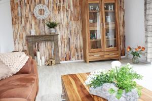 Posezení v ubytování Inselidylle Villa Bullerbü