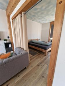 Postel nebo postele na pokoji v ubytování Casa Maria West