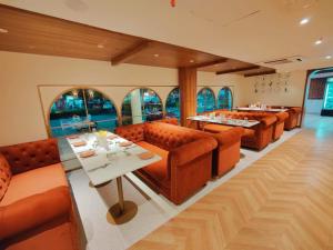 Χώρος καθιστικού στο Hotel Amer Palace