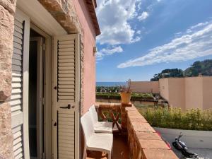 Uma varanda ou terraço em Hotel Villino Gallodoro