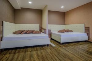 Posteľ alebo postele v izbe v ubytovaní Relax & Luxury A4 apartment