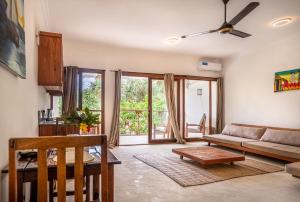 Posezení v ubytování Tikipalmbeachhotel