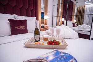 Nápoje v ubytování Jacuzzi & Sauna Skyview
