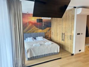 Letto o letti in una camera di Apartament 209 Kras Resort Spa